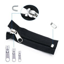 85Pcs Zipper Repair Kit Zip Slider Rescue Universal Zippers Replacement Jac