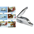 Handheld Book Embosser Steel Stamp Die Punch Metal Stamping Tool Scrapbooks
