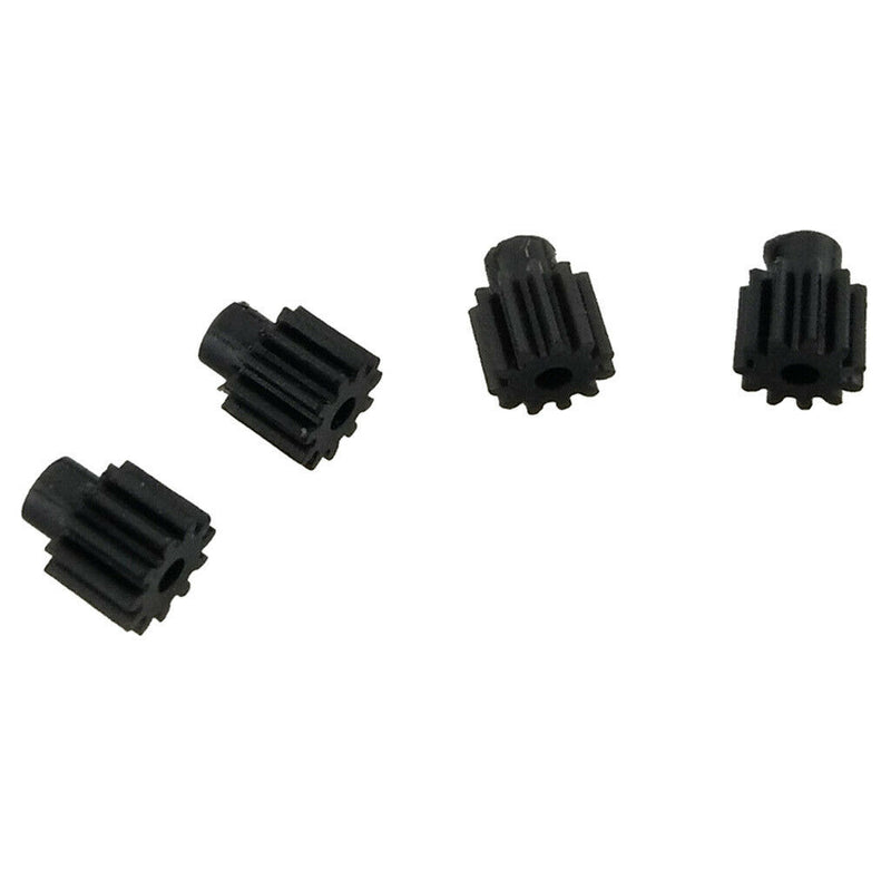 4pcs 11T Pinion Gears for VISUO XS809 XS809HC XS809HW, Black