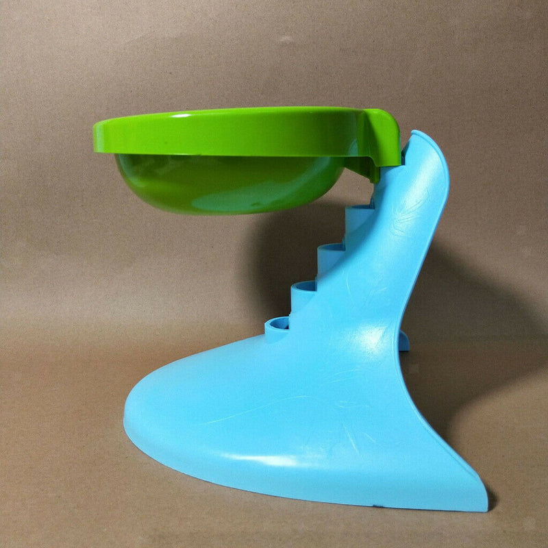 Pet Adjustable Ladder Slow Food Bowl Feeder Eating Habit Training Anti Choke