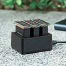 Portable Three-port Intelligent Battery USB Charging Hub BoxFor OSMO Action