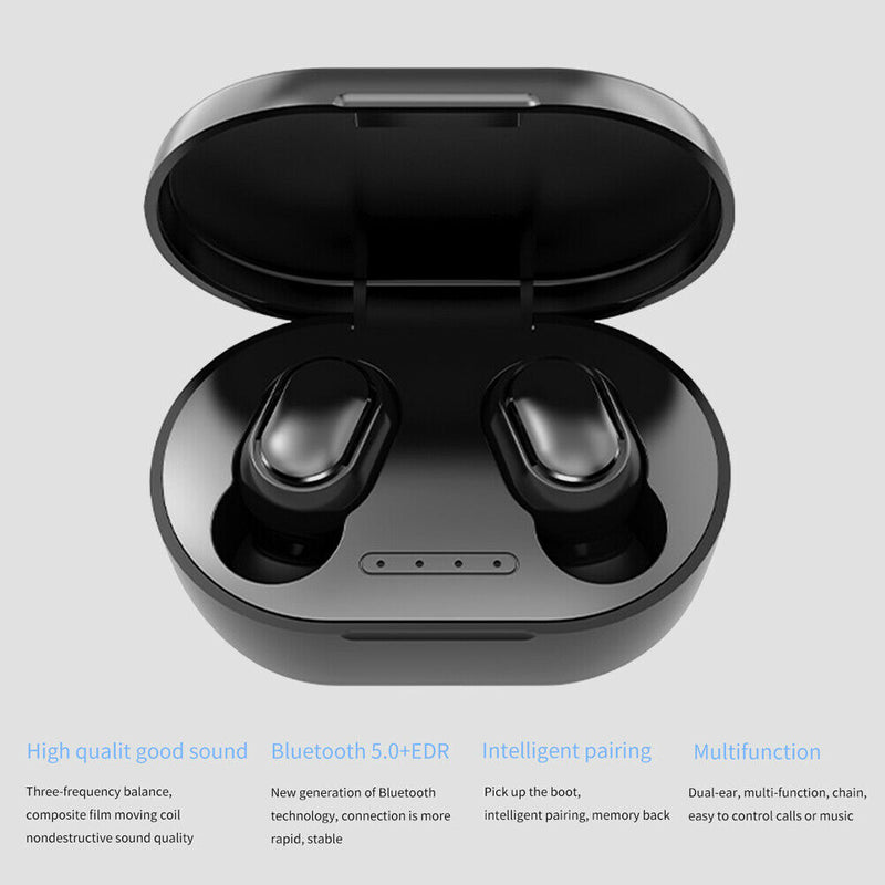 A7S TWS Wireless Bluetooth 5.0 Headset In-Ear Earbuds Mini Sport Earphone w/ Mic