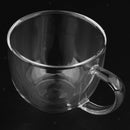 Strong Transparent Borosilicate Glass Coffee Cup Double Wall Glass for Milk