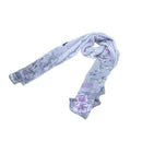 Silk Scarf Women's Floral Printing Decoration Chiffon Scarf Beach Thin Shaw