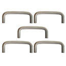 5Pcs Modern Pulls Handle Bedroom Office Bathroom Drawer Cupboard Dresser