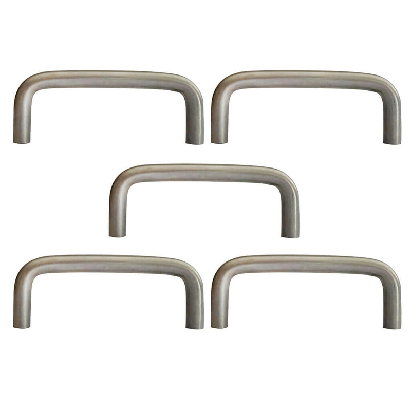 5Pcs Modern Pulls Handle Bedroom Office Bathroom Drawer Cupboard Dresser
