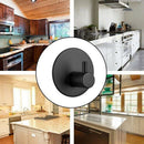 Adhesive hook, self-adhesive black wall-mounted hook key cover towel, super T4G9