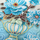 30 x 30cm Square Embroidery Cross Stitch DIY Flower Vase Diamond Painting Decor
