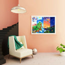 1000pcs DIY Mountains Rivers Puzzle Educational Learning Assembling Jigsaw