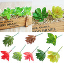Pair of Artificial Succulents Real Touch Faux DIY Home Foliage Cactus Plants
