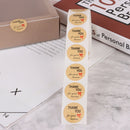 500pcs/roll Thank you for your business Stickers for seal labels gift PackaSEAU