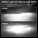 2X 110W 30000LM M7 H7 LED Car Headlight Conversion Globes Canbus Bulb Beam 6 Gw