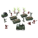 307x Military Base Set 4cm Soldiers Army Figures & Accs - Tank Warplane More