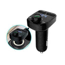 Car Wireless BluetoothV5.0 Handsfree FM Transmitter MP3 Charge Port Player S1H1