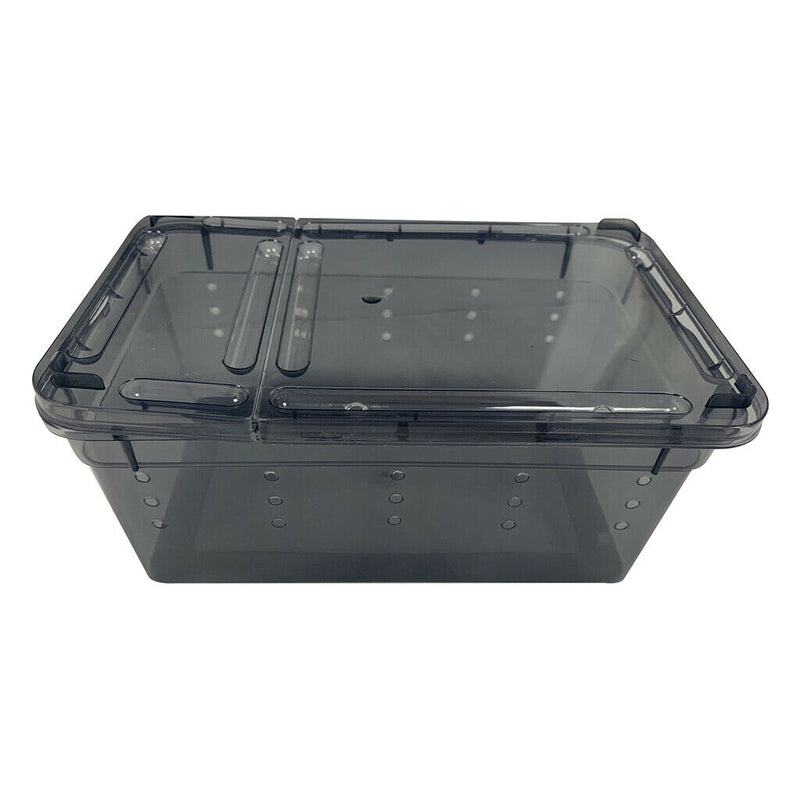Reptile Lizards Feeding Box Turtle Hatching Box for Reptile Spiders Frogs