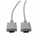 VGA DB15 Male To RS232 DB9 Pin Male Adapter Cable / Video Graphic Extension