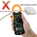 DT3266L Digital Clamp Meter Multimeter Voltage Current Resistance Tester