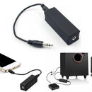 Ground Loop Noise Isolator Eliminate f. Car Home Aux Stereo w/ 3.5 Audio Cable