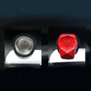 Orange Metal Alloy Car Engine Start Stop Button Cover Trim Cap Auto Decorative