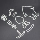 Santa Metal Die Cutting Die Stencil DIY Scrapbooking Paper Card Decor Craft