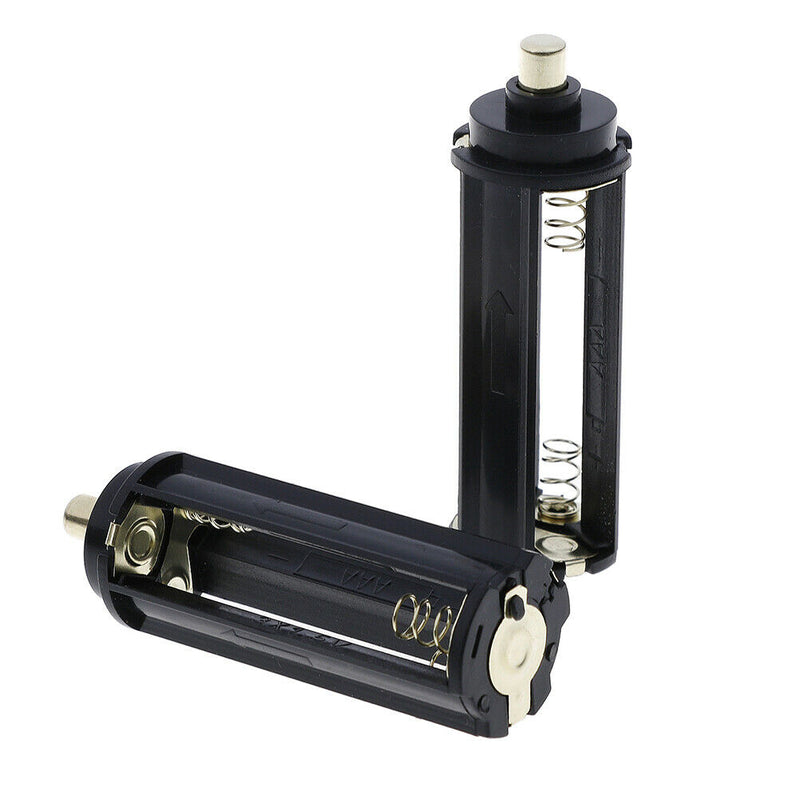 2PCS plastical battery holder box case 3 AAA to 18650 battery converterS Gw