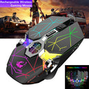 Wireless Gaming Mouse 2.4G USB Rechargeable Backlight Mice Hot!