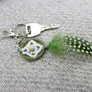 Retro Handmade Key Ring Feather Tassels Dreamcatcher Pendant Keychain Gift