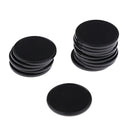 100 Pieces Round Casion Poker Card Counting Bingo Chips Tokens Black 25mm