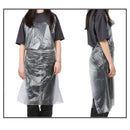100pcs PE Salon Hair Cutting Cape Gowns Hair Dyeing Barber Apron Cover Clear