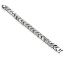 Stainless Steel Bracelets for Women Mens Magnetic Magnet Link Arrow Shape C W6L9