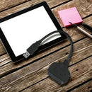 USB 3.0 To 2.5 Inch SATA II Hard Drive Adapter Cable (Black)