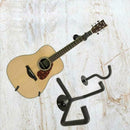 2 Pcs Universal Split Style Guitars Wall Hanger Hook Slatwall Stand with Sponge