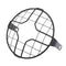 2pcs 7inch Universal Motorcycle Retro Metal Headlight Protector Guard Cover
