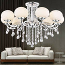 20Pcs Chandelier Crystals,Clear Teardrop Crystal Chandelier Pendants Parts  F6F8