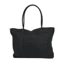 Ladies Straw Weaving Summer Beach Tote Bag Shopping Travelling Zippered Bag A9F8