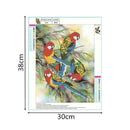 Bird 5D Round Diamond Painting Embroidery DIY Needlework Cross Stitch Set