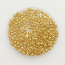 2-Box 1200Pcs Metal Hollow Round Beads Spacer DIY Jewelry Findings Wholesale
