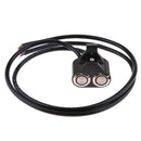 Motorcycle Switch ATV Scooter Fog Light Dual Push Button Switch Indicator