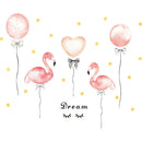 50*70Cm Flamingo Balloon Pink Home Decor Diy Self-Adhesive Wardrobe Stick gtJ Gw