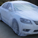 Clear Plastic Disposable Universal Car Covers Rain Dust Garage Cover Wate CCH