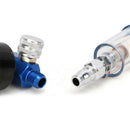1/4" Air Filter Pressure Regulator Water Moisture Trap with Gauge Adjustable