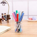 7Color 0.5mm Medium Gel Pen Color Ink Rollerball Pen New Business Office X6K2