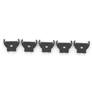 5x CR2032/CR2025 Half-Round Battery Coin Button Cell Socket Holder Case Black  Z