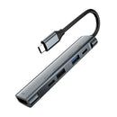 USB Type C Hub 4K HDMI USB 3.0 5 In 1 Adapter Cable Expansion For MacBook