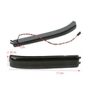 2Pcs Smoke LED Under Side Door Mirror Turn Signal Lights for F-150 Raptor 2 J2V6