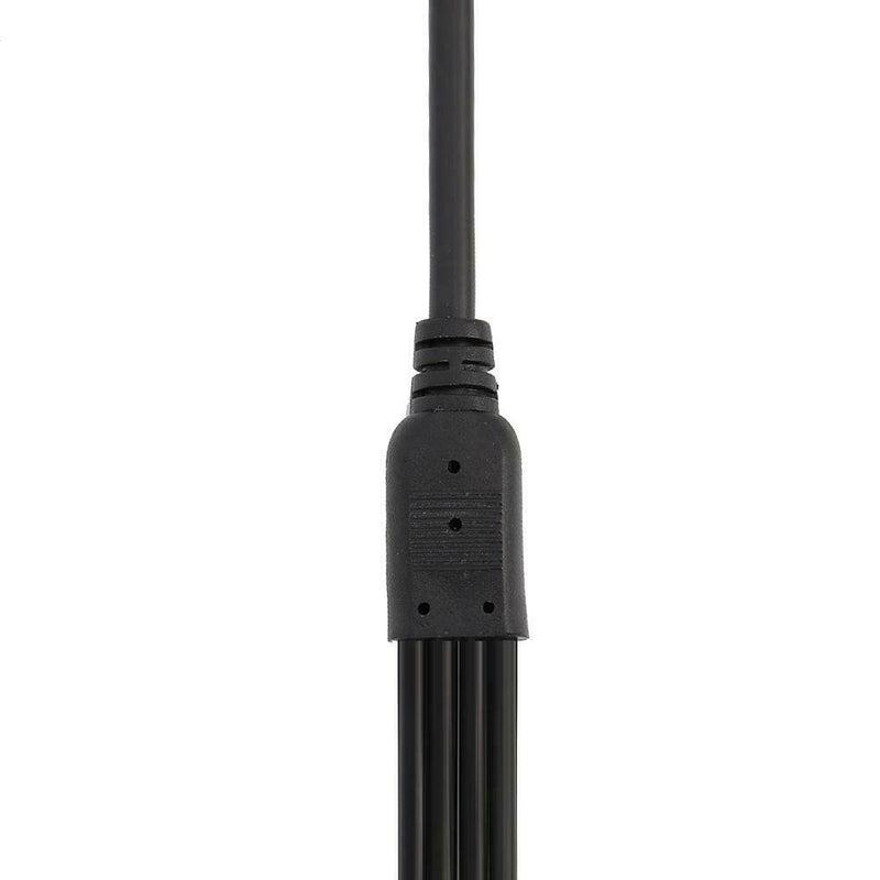 4Pin Aviation Head to RCA+BNC+DC Extension Cable Adapter for CCTV Camera
