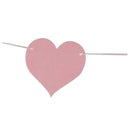 Heart Garland Banner Wedding Party Home Decoration (Pink) U8I6