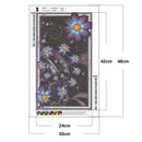 5D Full Drill Diamond Painting Flower Butterfly Cross Stitch Kits (hg340)