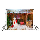Christmas Background Cloth Snowman Home Decor Photo Studio Fabric (Y-2026) A