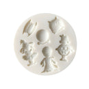 Halloween Silicone mold fondant mold cake decorating tools chocolate mold M&